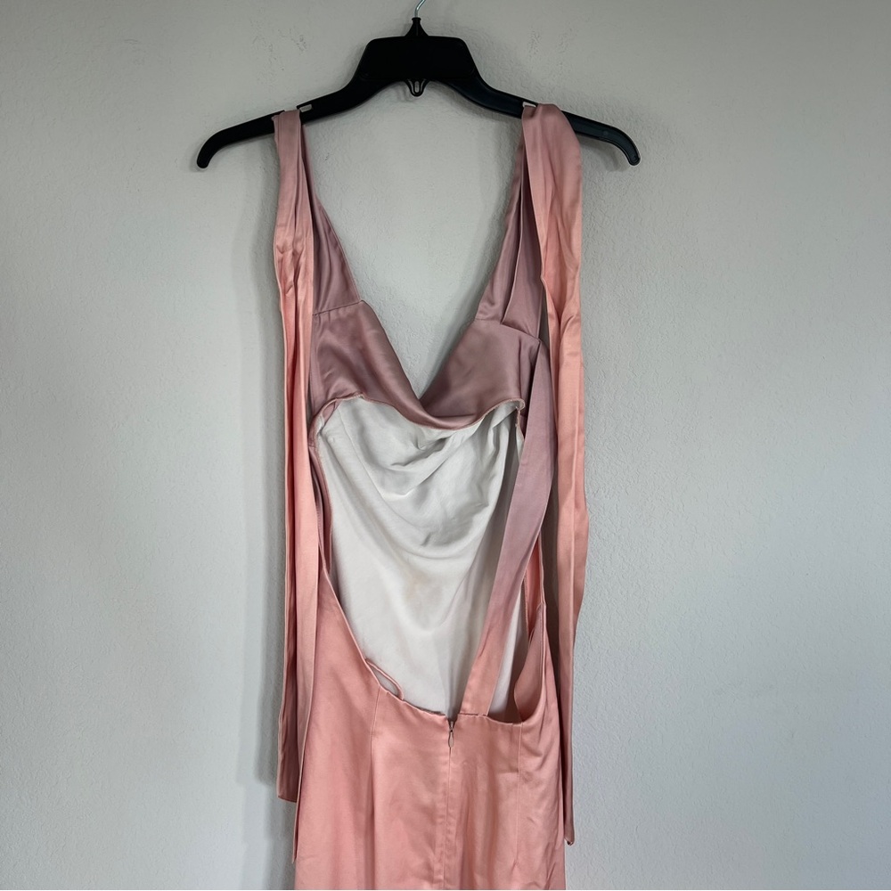 Elegant Pink Maxi Dress - Picture 7 of 16